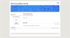 Desktop Screenshot of palka.name